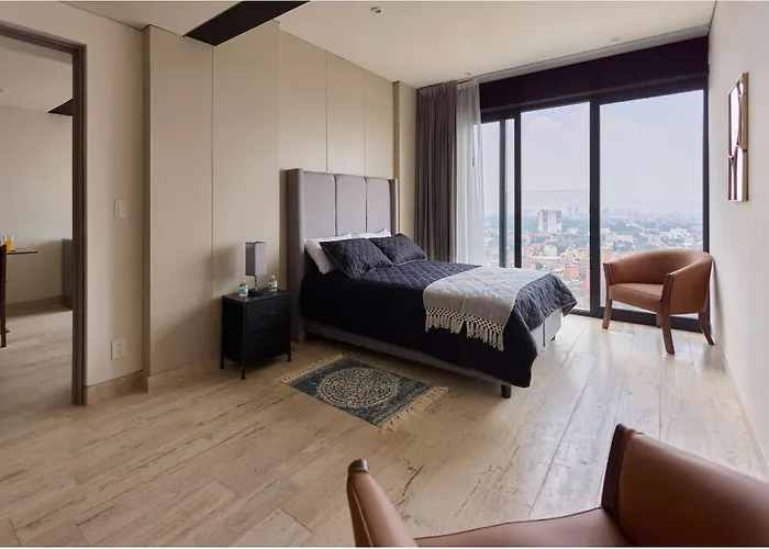 Apartment Oniria Anzures Free Parking, Gym & Coworking
