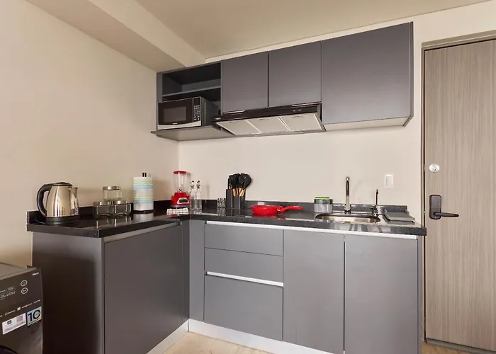 Oniria Anzures Free Parking, Gym & Coworking Apartment *
